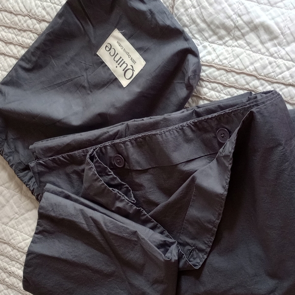 Quince Men's Charcoal Dress Pants - Picture 1 of 2